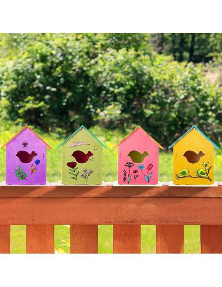 Paquete de 12 Kits de Manualidades para Pájaro DIY Affrolling