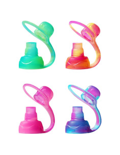 Tapa de Bolsa de Comida ChooMee SoftSip 4 Unidades Silicona