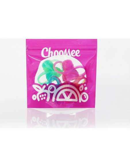 Tapa de Bolsa de Comida ChooMee SoftSip 4 Unidades Silicona