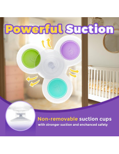 Juguetes de Taza de Succión Narrio para Bebés 6-36 Meses 2