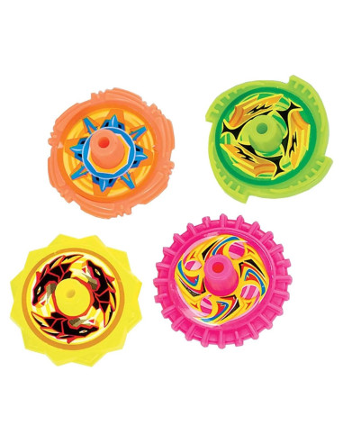 Trompos de Batalla Amscan - Paquete de 16 - 3.81 cm