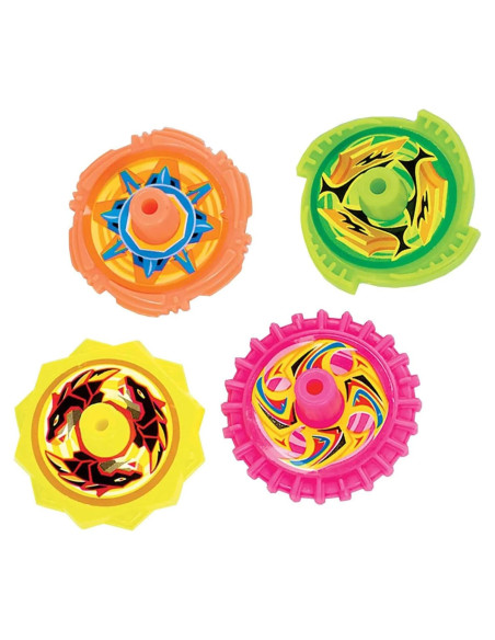 Trompos de Batalla Amscan - Paquete de 16 - 3.81 cm