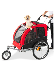 Carrito Remolque para Perros Mejor Opción 2-en-1 30kg