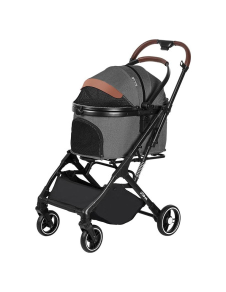 Carrito para Mascotas JoPet PS-BF01-B Plegable 20kg Gris Hierro