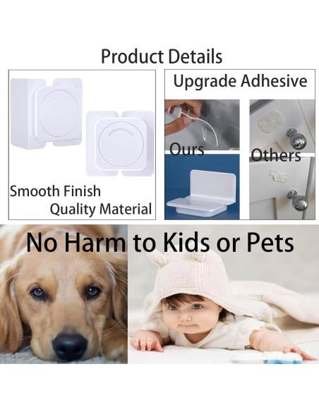 Candados de Seguridad Infantil SHENZHEN - 2 Piezas Adhesivos