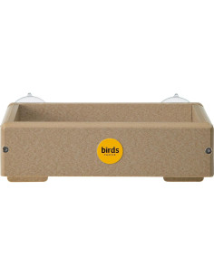 Comedero de Plataforma en Ventana Birds Choice SNWM100 - Taupe 2
