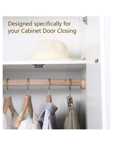 Imanes de Gabinete Mousike Acero Inoxidable 8 Pack 9.07 kg