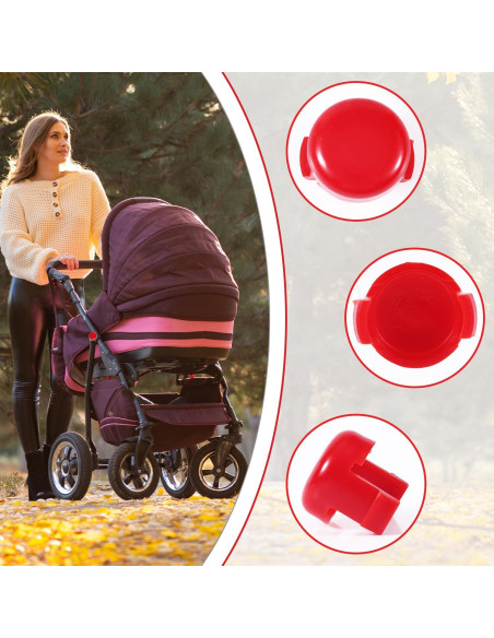 Botones de Repuesto Babyzen YOYO 2 Piezas ABS Rojo