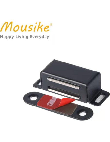 Imanes de Gabinete Mousike Acero Inoxidable 8 Pack 9.07 kg