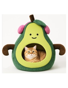 Cama para Gatos y Perros Pequeños MOYMO Aguacate 48.3 cm