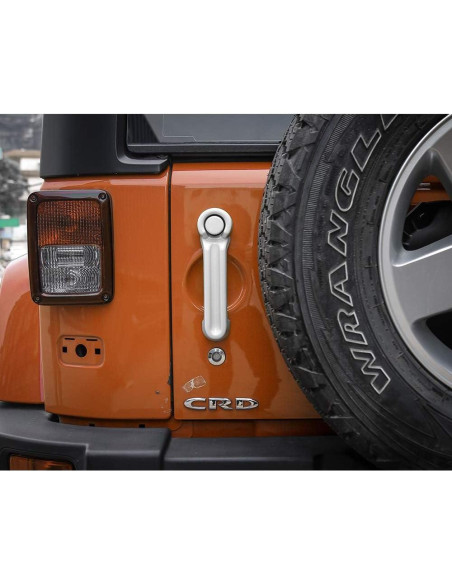 Cubiertas de Manija de Puerta Jeep Wrangler 2007-2017 JeCar 5pcs