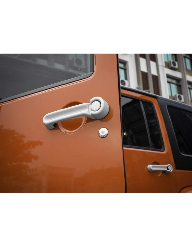 Cubiertas de Manija de Puerta Jeep Wrangler 2007-2017 JeCar 5pcs