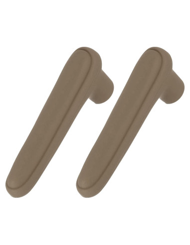 Cubiertas de Manijas de Puerta uxcell de Silicona 2 Pcs Marrón