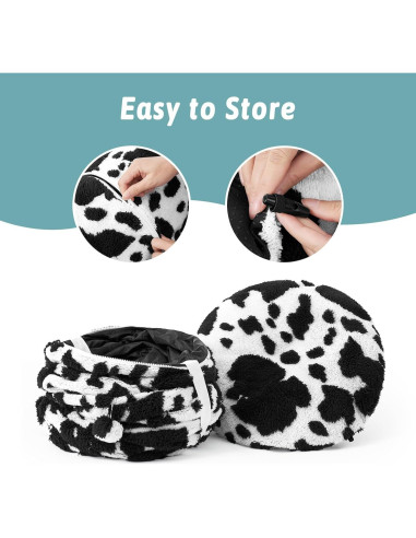 Túnel de Gato Plegable COZY KISS con Cojín Lavable 85x85 cm