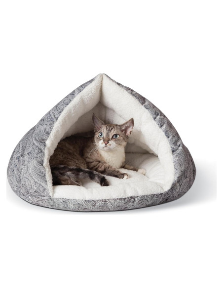 Cama Autocalentable para Gatos y Perros K&H 48x46cm Gris