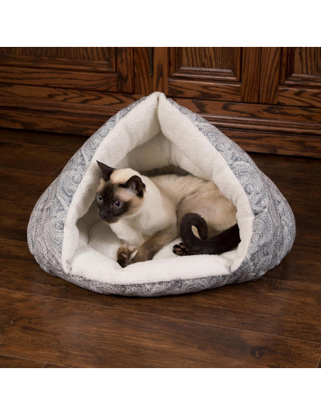 Cama Autocalentable para Gatos y Perros K&H 48x46cm Gris