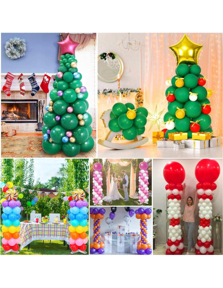 Kit Soporte de Columna de Globos Toosci con Bomba Eléctrica