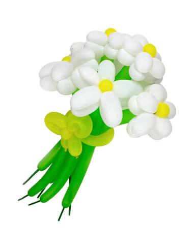 100 Globos Largos de Láttex Claro KUULBELA para Modelar