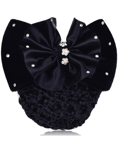 4 Clips para Cabello de Mujer IRITEC con Moño Decorativo