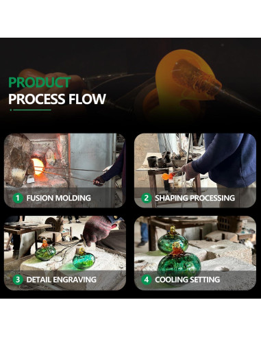 3 Alimentadores de Colibrí de Vidrio KRISININE para Exteriores