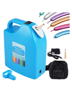 Inflador de globos eléctrico recargable Consfly 12W portátil