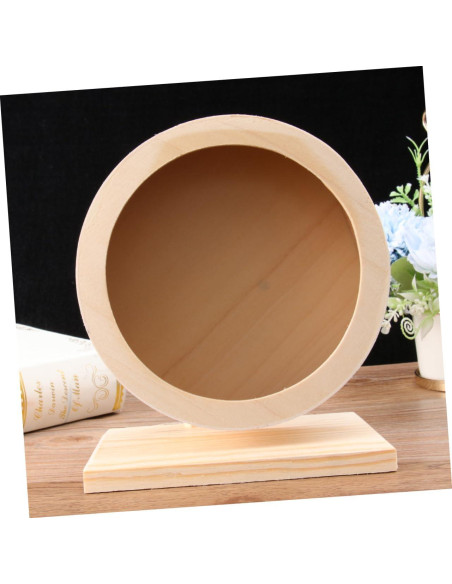 Rueda de Ejercicio de Madera FONDOTIN para Hámsters y Mascotas Pequeñas