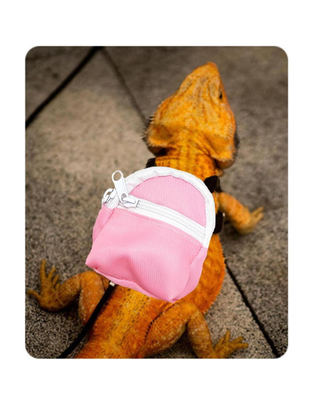 Transportador de Mochila para Reptiles WEVONIGU Rosa 30.48x25.4cm