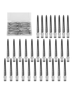 30 Clips de Cabello de Metal Ruocce Punta de Pato 8.9 cm