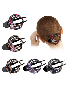 Clips para el Cabello JOYFISCO 5 Pcs Corazón y Pico de Patito