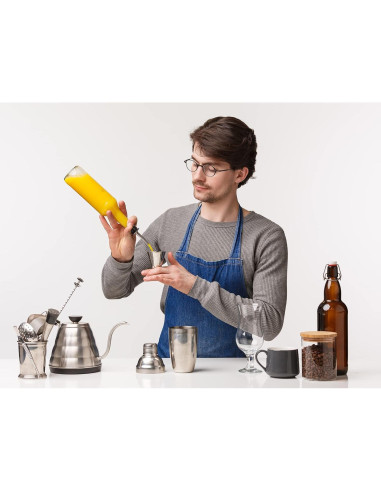 6 Vertedores de Botellas de Licor Acero Inoxidable WANBAO