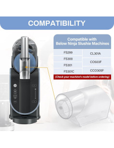 Boquilla Antiderrame NANOBABY para Slushie Ninja - PC Libre de BPA 2