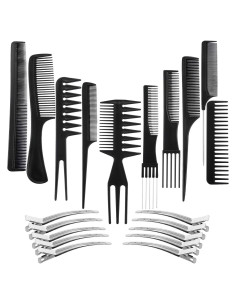 Conjunto de Peines y Clips Boao para Estilizar Cabello 20 Piezas