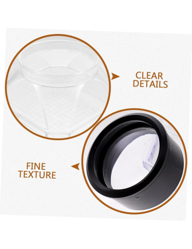 2 Piezas Caja de Aumento HOMOBABE para Insectos 8.5 cm