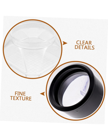 2 Piezas Caja de Aumento HOMOBABE para Insectos 8.5 cm