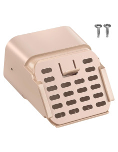 Conector de bajante tipo A 2x3" piedra caliza con filtro