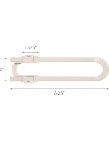 Cierre de Seguridad para Bebés Little Chicks - U Ajustable 21.5 cm