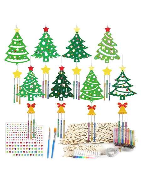 Kit de Manualidades de Navidad Gisgfim - 16 Piezas para Niños