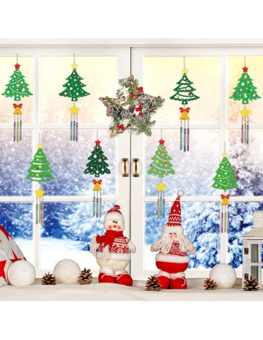 Kit de Manualidades de Navidad Gisgfim - 16 Piezas para Niños