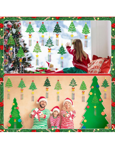 Kit de Manualidades de Navidad Gisgfim - 16 Piezas para Niños