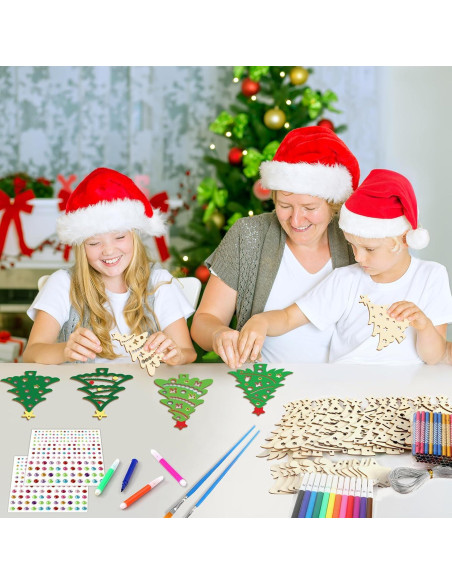 Kit de Manualidades de Navidad Gisgfim - 16 Piezas para Niños