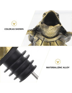 Vertedor de Vino Tortuga Marina IMIKEYA - Acabado Vintage 2