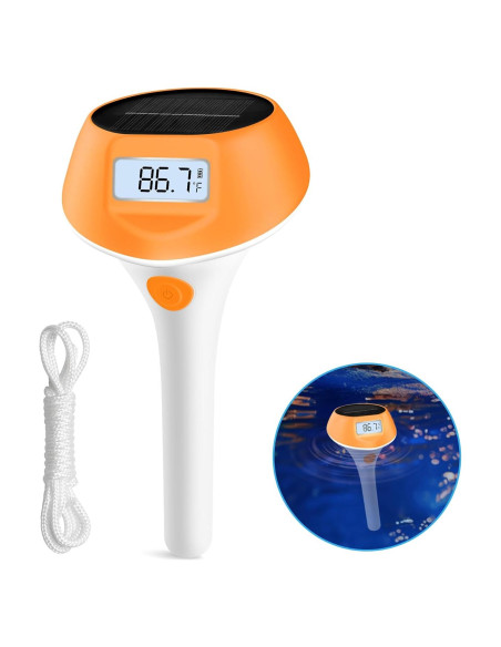 Termómetro Flotante de Piscina Solar IdearDay LD-PT86-C LCD