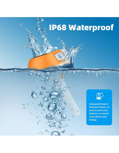 Termómetro Flotante de Piscina Solar IdearDay LD-PT86-C LCD