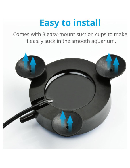 Kit de Adorno de Volcán para Acuario NICREW con LEDs Multicolores