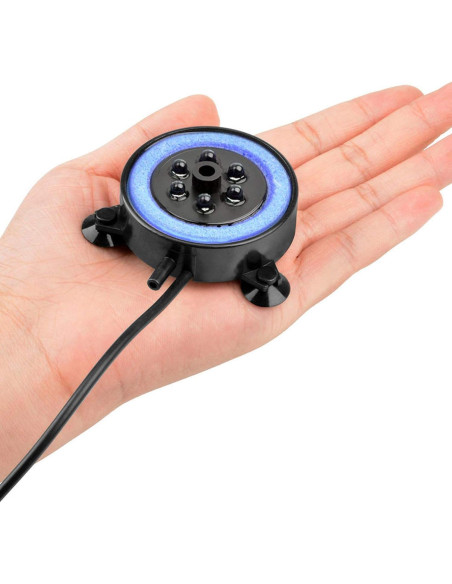 Kit de Adorno de Volcán para Acuario NICREW con LEDs Multicolores