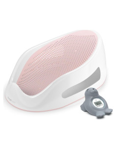 Conjunto Baño Bebé Angelcare Soft Touch + Termómetro 0-6 Meses