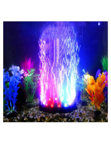 Luz de Burbujas para Acuario MingYuShuiZhu 12.5 cm LED