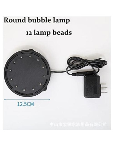 Luz de Burbujas para Acuario MingYuShuiZhu 12.5 cm LED
