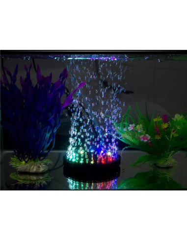 Luz de Burbujas para Acuario MingYuShuiZhu 12.5 cm LED