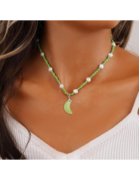 10 Piezas Encantos de Piedra Brillante Luminosa para Joyería